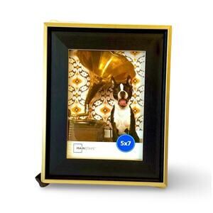 Mainstays Kristoff Black Gold Picture Frame